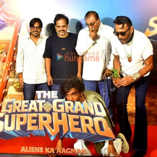 Photos: Jackie Shroff and others attend the trailer launch of The Great Grand Superhero
