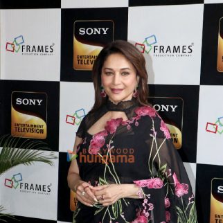 Photos: Maa Behen stars Triptii Dimri, Madhuri Dixit, and Karisma Kapoor snapped at India's Best Dancer set