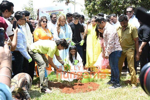 photos malaika arora shehnaaz gill and others flag off tree plantation drive campaign for world environment day 6