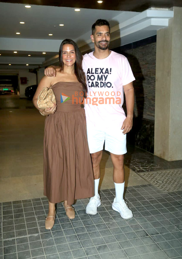 photos neha dhupia and angad bedi snapped in bandra 1 5