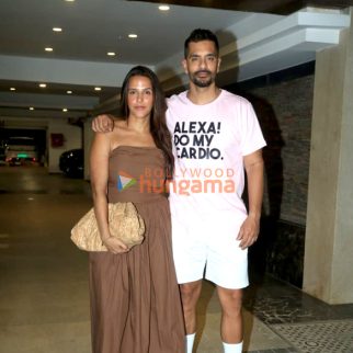 Photos: Neha Dhupia and Angad Bedi snapped in Bandra