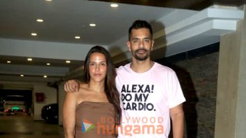 Photos: Neha Dhupia and Angad Bedi snapped in Bandra