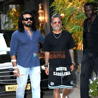 Photos: Ram Charan snapped at Hakim’s Aalim salon