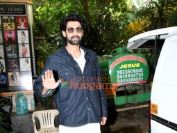 Photos: Rana Daggubati spotted outside a Krome studio in Bandra