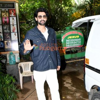 Photos: Rana Daggubati spotted outside a Krome studio in Bandra