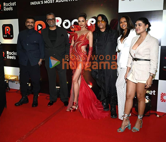 photos sajid nadiadwala poonam pandey rakhi sawant rohit roy and others grace the success party of rocket reels indias premium vertical ott platform 12