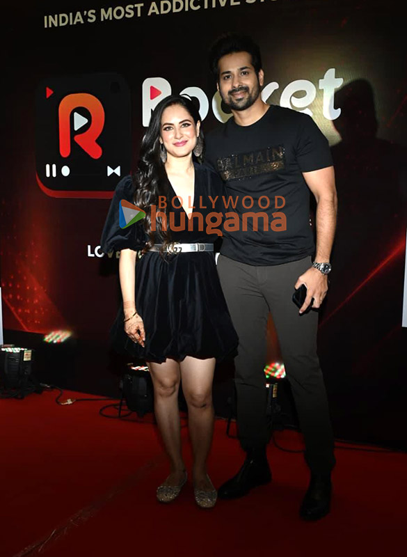 photos sajid nadiadwala poonam pandey rakhi sawant rohit roy and others grace the success party of rocket reels indias premium vertical ott platform 24