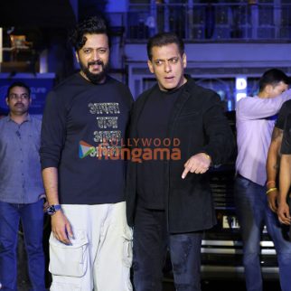 Photos: Salman Khan, Riteish Deshmukh, Genelia Deshmukh and others grace the success party of Raja Shivaji