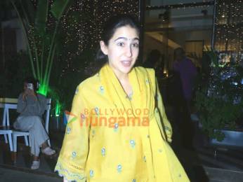 Photos: Sara Ali Khan snapped at Farmers’ Cafe in Bandra