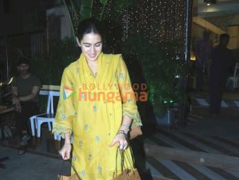 Photos: Sara Ali Khan snapped at Farmers’ Cafe in Bandra