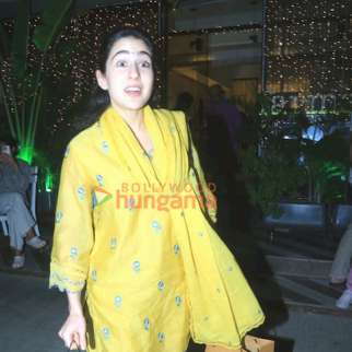 Photos: Sara Ali Khan snapped at Farmers’ Cafe in Bandra