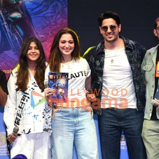 Photos: Sidharth Malhotra, Tamannaah Bhatia, Ektaa R Kapoor and Arunabh Kumar snapped at the unveiling of Vvan's comic book at the Comic Con India in Mumbai