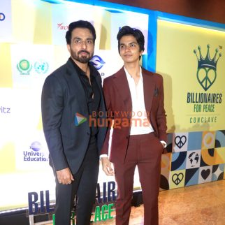 Photos: Sonu Sood, Jaaved Jaaferi, Rupali Ganguly, Shabana Azmi and others snapped at The Billionaires Peace Conclave 2026
