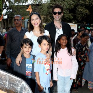 Photos: Sunny Leone celebrates her birthday with media