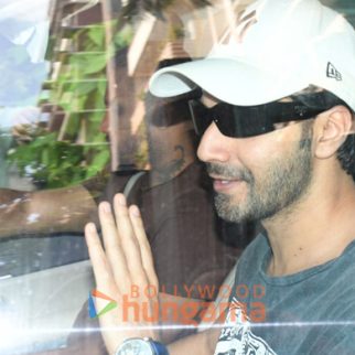 Photos: Varun Dhawan snapped outside Maddock Films’ office in Santacruz
