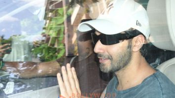 Photos: Varun Dhawan snapped outside Maddock Films’ office in Santacruz