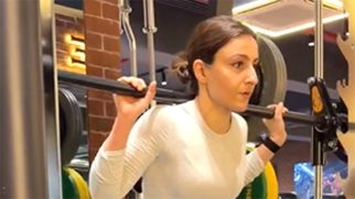 Post Mother’s Day workout! Soha Ali Khan