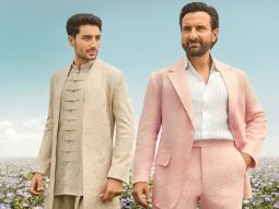 Saif Ali Khan and Ibrahim Ali Khan unite for their first-ever brand campaign with Linen Club