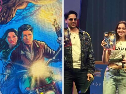 BREAKING: In a rare move, team Vvan launches comic book The Legend Of Vvan ahead of film release; Sidharth Malhotra raises laughs, “Most of the boys are very upset that I am in front covering Tamannaah Bhatia!”