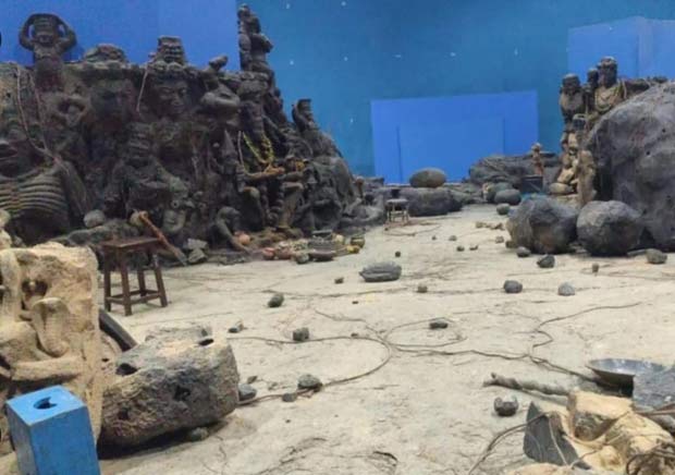  SS Rajamouli’s Ugrabhatti caves sequence gets its first leak