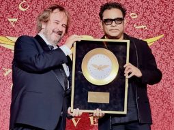 A.R. Rahman receives Golden Plate Award at American Academy of Achievement summit in Washington, DC