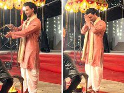 Aayush Sharma shoots next action film in Varanasi; actor spotted with his mother at the city’s iconic ghats