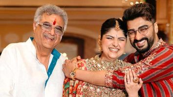 Anshula Kapoor shares INSIDE photos from wedding festivities; Janhvi, Arjun and Boney Kapoor perform aarti together at Mata Ki Chowki
