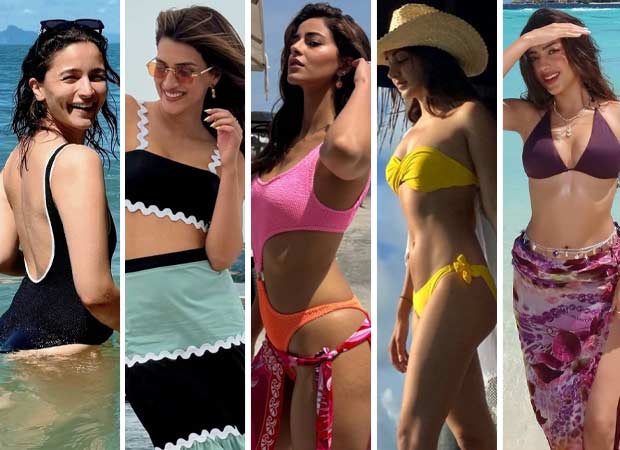 From Alia Bhatt, Kriti Sanon, Ananya Panday to Kiara Advani, and Sahher Bambba Celebrity beach looks to bookmark