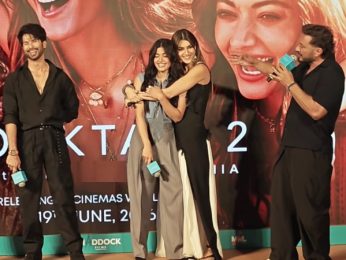 Cocktail 2 trailer launch: Are Kriti Sanon and Rashmika Mandanna playing a lesbian couple? Dinesh Vijan, Homi Adajania BREAK silence Cocktail 2 trailer launch: Are Kriti Sanon and Rashmika Mandanna playing a lesbian couple? Dinesh Vijan, Homi Adajania BREAK silence