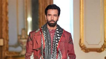 Danish Pandor walks the ramp for Satya Paul’s London showcase of its menswear collection