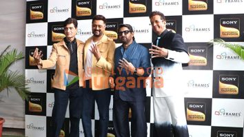 Photos: Arshad Warsi, Jaaved Jaaferi, Riteish Deshmukh and others snapped promoting their film Dhamaal 4