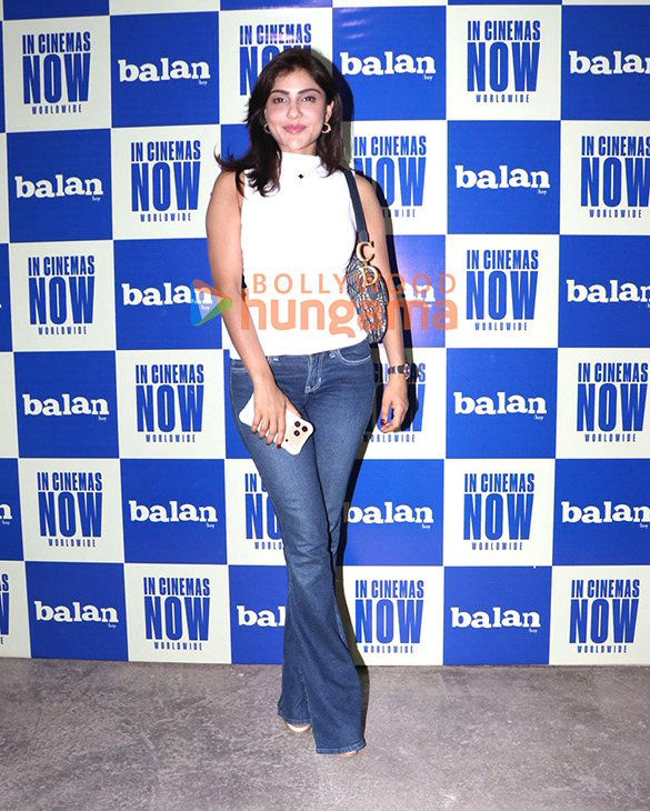 photos boman irani munawar faruqui ishita raj sharma and others snapped at special screening of balan the boy 3