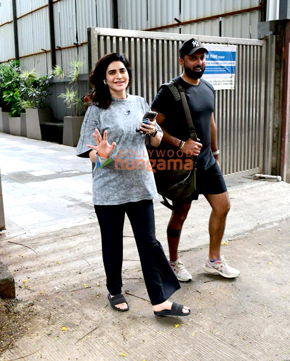 photos karishma tanna and varun bangera snapped at the gym in bandra 1