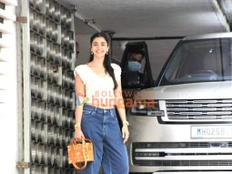 Photos: Pooja Hegde snapped at Matrix Studio