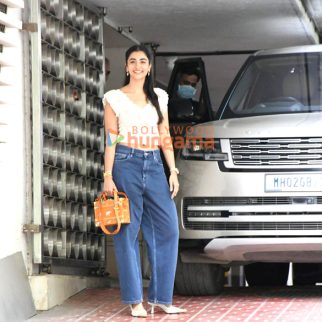 Photos: Pooja Hegde snapped at Matrix Studio