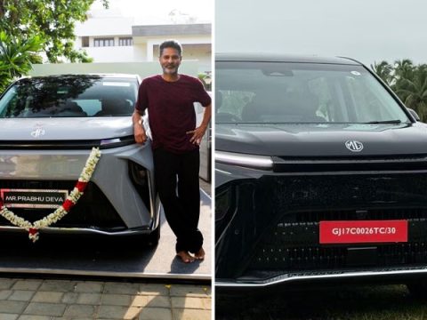 Prabhu Deva adds a new luxury ride to his garage; takes delivery of MG M9 Presidential Limousine Prabhu Deva adds a new luxury ride to his garage; takes delivery of MG M9 Presidential Limousine