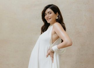 Pregnant Karishma Tanna stuns in dreamy white maternity photoshoot; her modern look is winning the internet