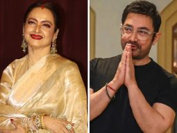Rekha recalls shelved film Time Machine with Aamir Khan: “We actually shot for six reels”