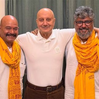 Anupam Kher wraps first schedule of Shri Ram Bhoomi in Ayodhya; says, “A part of me stayed behind”