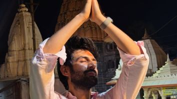 Kartik Aaryan visits Mahakaleshwar Temple after winning first National Award