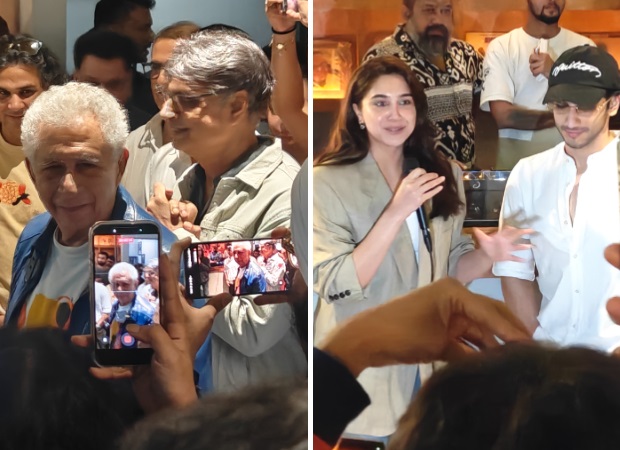 Main Vaapas Aaunga 50-day bash: Naseeruddin Shah makes a RARE appearance and declares he has NO plans to RETIRE; Irshad Kamil recites an UNRELEASED poem; Sharvari makes a welcome return 50 : Bollywood News Main Vaapas Aaunga 50-day bash: Naseeruddin Shah makes a RARE appearance and declares he has NO plans to RETIRE; Irshad Kamil recites an UNRELEASED poem; Sharvari makes a welcome return 50 : Bollywood News