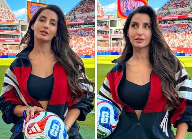 Nora Fatehi becomes Stadium Captain at FIFA World Cup match in Toronto; interacts with FIFA President Gianni Infantino