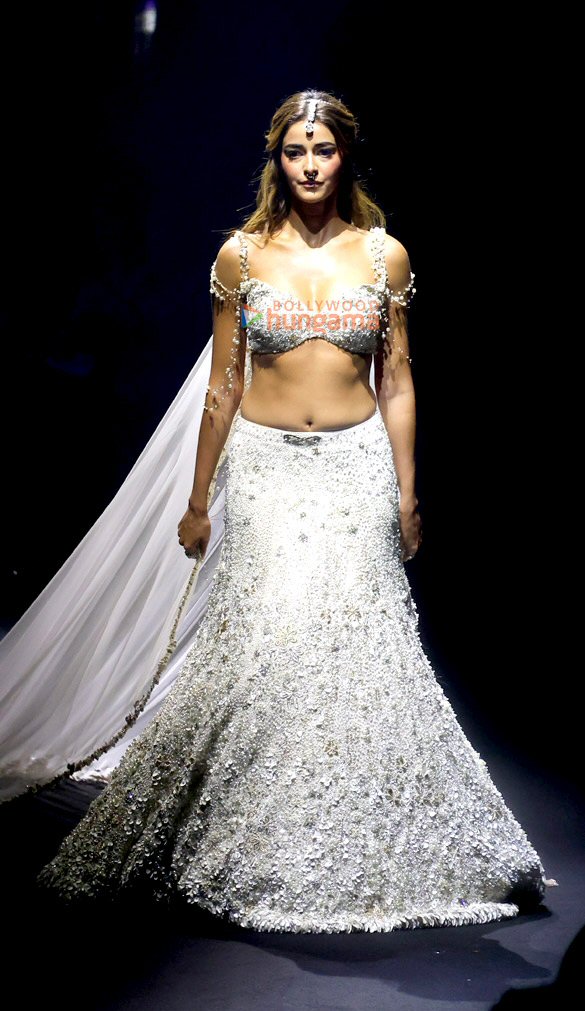 photos ananya panday sanya malhotra madhuri dixit bobby deol and others at gaurav gupta fashion show 1