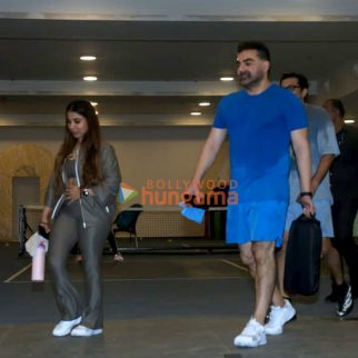 Photos: Arbaaz Khan and Sshura Khan snapped in Bandra