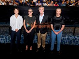 Photos: Christopher Nolan, Matt Damon, Tom Holland, Emma Thomas snapped in Mumbai for The Odyssey premiere and press conference