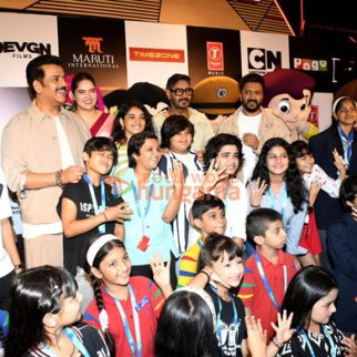 Photos: Dhamaal 4 team snapped promoting the film with kids