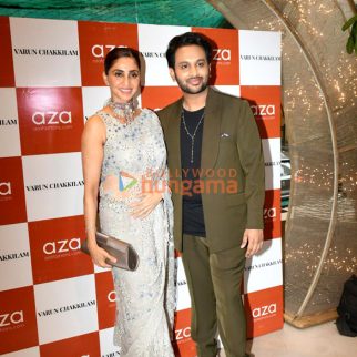 Photos: Gautami Kapoor snapped at AZA Bandra Meet the Designer Varun Chakkilam event