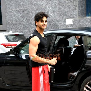Photos: Ishaan Khatter snapped at a gym in Bandra