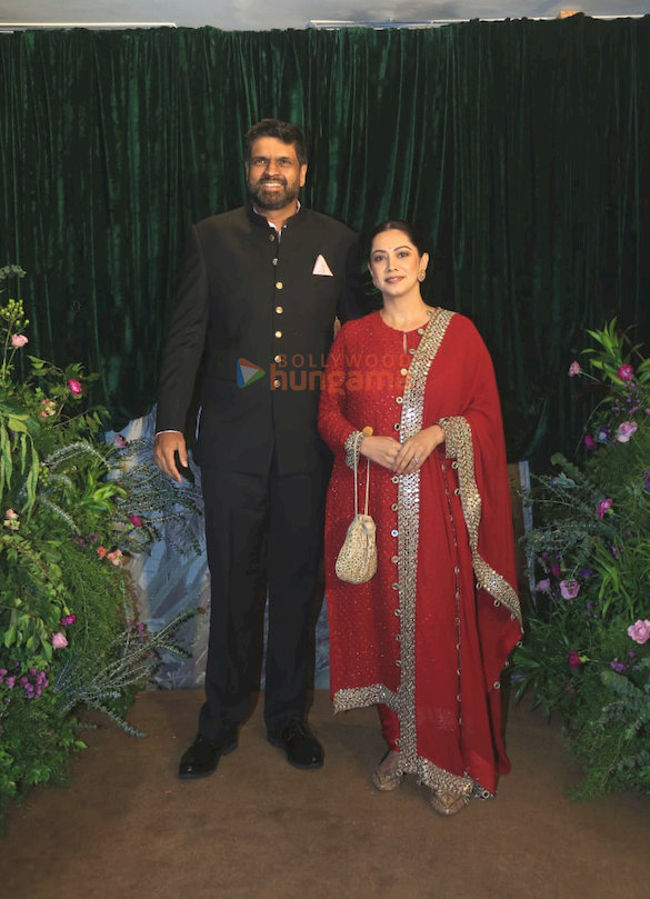 photos janhvi kapoor anil kapoor bhumi pednekar varun dhawan rakul preet singh rekha and others attend anshula kapoor and roha 16