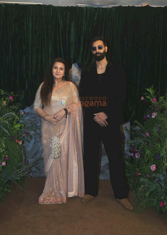 photos janhvi kapoor anil kapoor bhumi pednekar varun dhawan rakul preet singh rekha and others attend anshula kapoor and roha 27